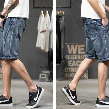 Summer Denim Mens Jeans Plus Size Baggy Cowboy Short Trousers Casual Clothes Jean Clothing  -  GeraldBlack.com