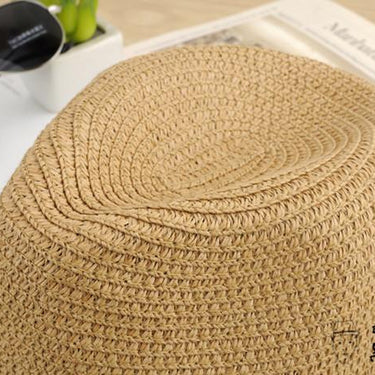 Summer Fashionable Breathable Beach Straw Sunscreen Hats for Men & Women - SolaceConnect.com