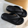 Summer Flip Flops Slippers Women Men OutdoorEVA Casual Flat Platform Comfy Soft Thick Soled Slippers  -  GeraldBlack.com