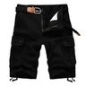Summer Men's Cotton Multi Pocket Military Cargo Tactical Baggy Shorts - SolaceConnect.com