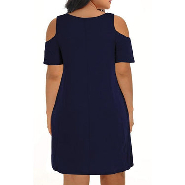 Big size 9XL Dress for Fat MM Woman Summer dress Loose plus size dresses off the shoulder women - SolaceConnect.com