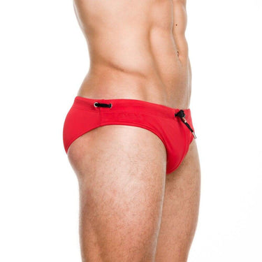 Summer Sexy Men's Solid Low Waist Swimwear Briefs Trunks Boxers  -  GeraldBlack.com