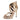 Summer Sexy Women's Gold Hollow Out Open Toe High Heels Party Sandals - SolaceConnect.com