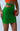 Summer Sexy Women's Green Hollow Out High Waist Short Pencil Bodycon Skirt  -  GeraldBlack.com