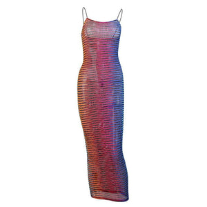 Ruffle Trim Bodycon A-Line Cami Dress – Pure & Sultry Vibes