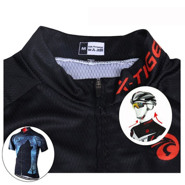 Summer Style Breathable Bicycle Sports Short Sleeve Jersey Set for Men  -  GeraldBlack.com
