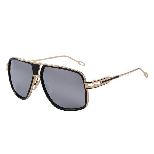Summer Style Vintage Design Big Frame Goggle Sunglasses for Men - SolaceConnect.com