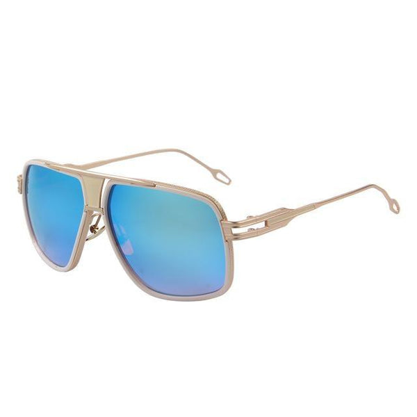 Summer Style Vintage Design Big Frame Goggle Sunglasses for Men - SolaceConnect.com