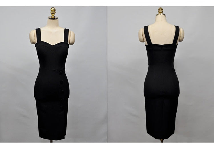 Women's Office Casual Solid Knee Length Sleeveless Two Piece Set ...