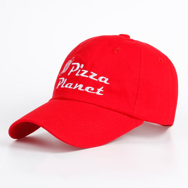 Summer Women's Cotton Pizza Planet Embroidery Snapback Baseball Cap Hat - SolaceConnect.com