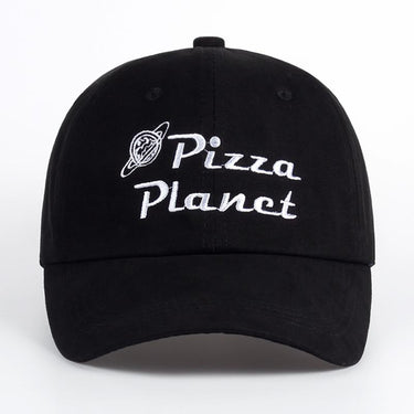 Summer Women's Cotton Pizza Planet Embroidery Snapback Baseball Cap Hat  -  GeraldBlack.com