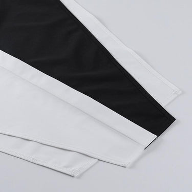 Summer Women's Panelled Print Sleeveless Button Irregular Blouse Tank Shirt - SolaceConnect.com