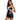 Summer Women's Plus Size Black Separate Skirt Swimdress Swimdress 2pcs Set  -  GeraldBlack.com