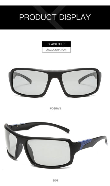 Sunglasses for Men Bike Glasses Polarized Photochromic UV400 Sports Lenses Sunglasses Cycling  -  GeraldBlack.com