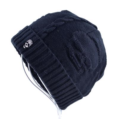 Super Cool Hip-Hop Style Knitted Wool Skull Pattern Unisex Beanie Hats - SolaceConnect.com
