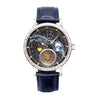 Super Mens Automatic Tourbillon Mechanical Watch Milky Way 3D Rotate Earth Moonphase Business Wrist Watches Luminous Dial  -  GeraldBlack.com