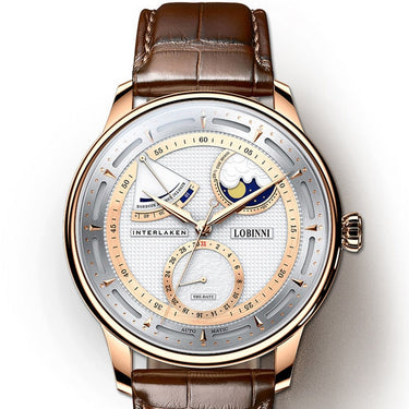 Switzerland Seagull ST2153 Automatic Mechanical Men Watches Sapphire 50M Waterproof Luminous Clocks L17011  -  GeraldBlack.com