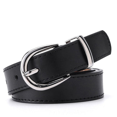 Synthetic Leather Black Women's Cummerbunds Waist Belt for Dress Apparel  -  GeraldBlack.com