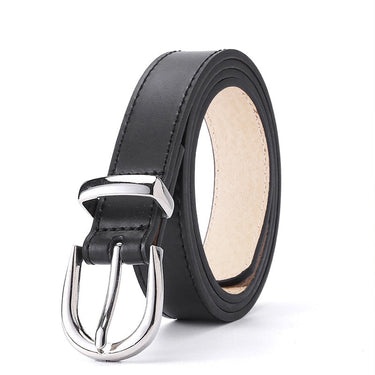 Synthetic Leather Black Women's Cummerbunds Waist Belt for Dress Apparel  -  GeraldBlack.com