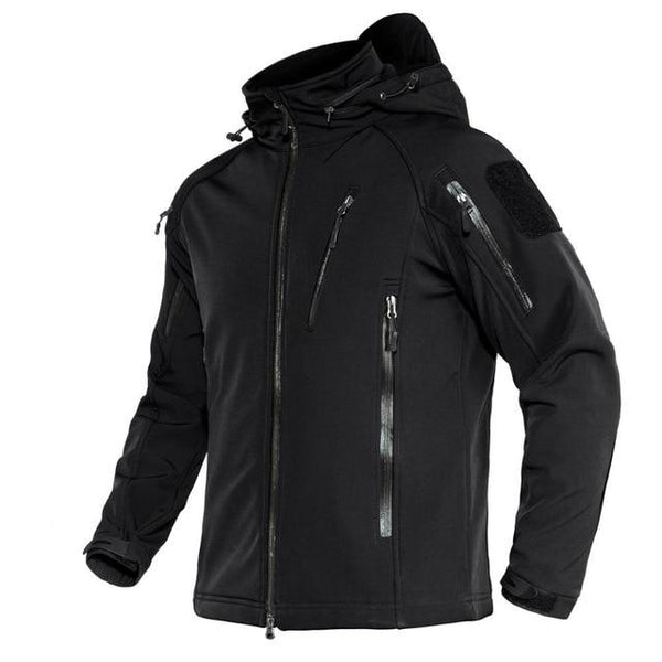 Tactical Fleece Lined Waterproof Military Air Soft Men's Jacket Coat - SolaceConnect.com