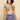 Teal Orange Color Sexy Halter Neck Self-tie Crop Top for Women - SolaceConnect.com