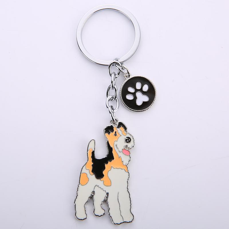 Terrier Dogs Fashion Jewelry Pendants Keychain Birthday Gifts for Friends  -  GeraldBlack.com