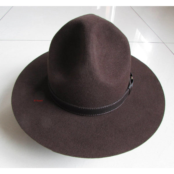 Three Hole Woollen Australian Fedora Fashion Hats for Men & Women  -  GeraldBlack.com