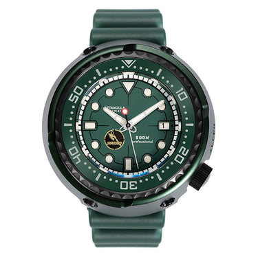 Titanium 500M Diver Watch Men Automatic Sports Mechanical Wristwatches 52mm Sapphire Bezel Luminous Watches  -  GeraldBlack.com