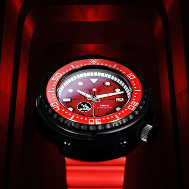 Titanium 500M Diver Watch Men Automatic Sports NH35 Mechanical Wristwatches 52mm Sapphire Bezel Luminous Watches RDUNAE 6015  -  GeraldBlack.com