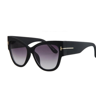 Tom High Fashion Gradient Points Cat Eye Women's Anti-Reflective Sunglasses - SolaceConnect.com