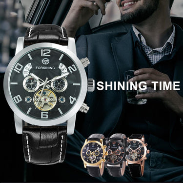 Top Brand Luxury Dial 2 Subs Men’s Tourbillon Mechanical Watches - SolaceConnect.com