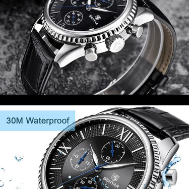 Top Fashion Luxury Stainless Steel Quartz Wristwatches for Men - SolaceConnect.com