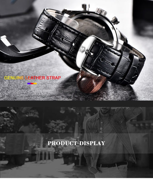 Top Fashion Luxury Stainless Steel Quartz Wristwatches for Men - SolaceConnect.com