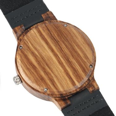 Top Gift Item Men's Analog Simple Bamboo Hand-Made Wooden Wrist Watch - SolaceConnect.com