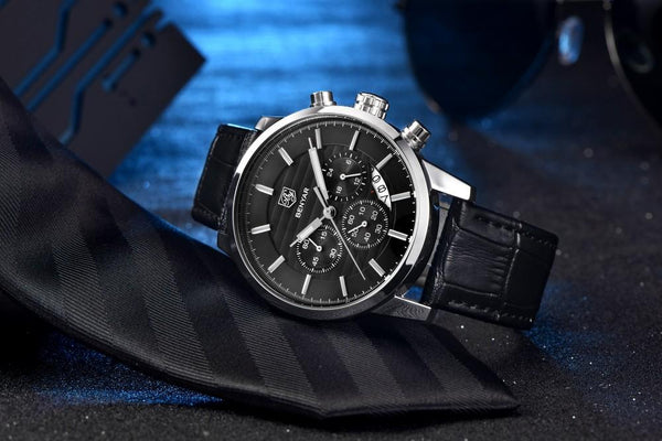 Top Luxury Military Style Fashion Chronograph Men's Sports Watches - SolaceConnect.com