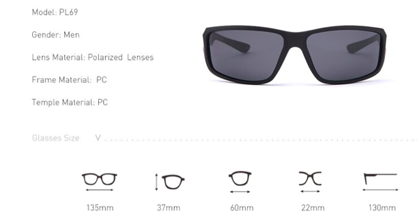 Top Quality Driving and Travel Fashion Men's Polarized Sunglasses Eyewear  -  GeraldBlack.com
