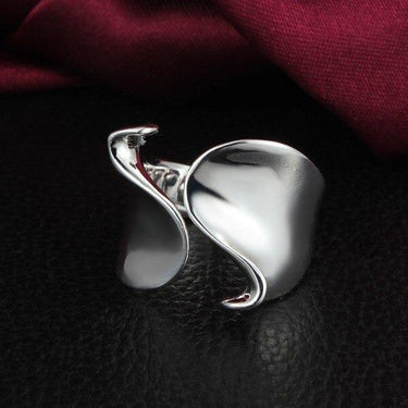 Top Quality Hot Unisex Silver Jewelry Opening Finger Rings Bridal Sets  -  GeraldBlack.com