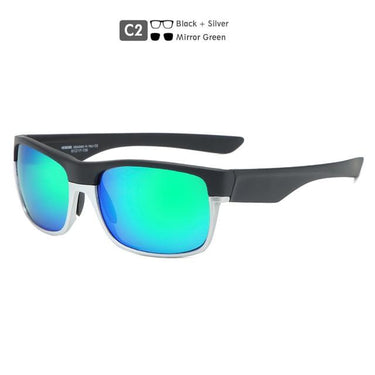 TR90 145mm Lens Width Coated Polarized Sunglasses for Men Women - SolaceConnect.com
