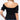 Trendy Black Color Short Off Shoulder Knit Gauze Top for Women - SolaceConnect.com