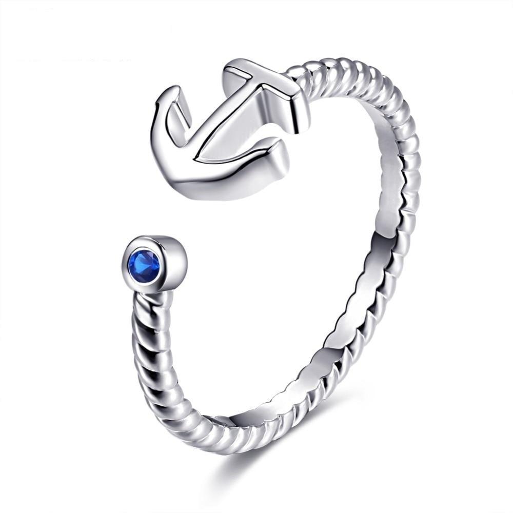 Trendy Fashion Women's Adjustable Anchor Rings Jewelry for Party Wedding  -  GeraldBlack.com