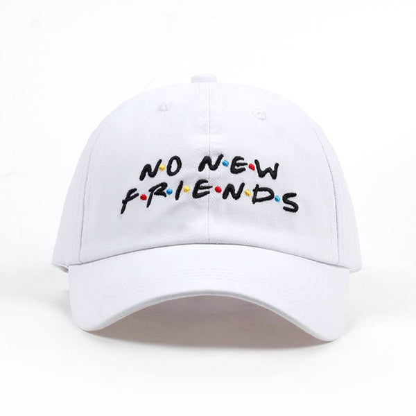 Trendy Hip Hop No Friends Embroidery Rare Unisex Baseball Cap - SolaceConnect.com