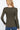 True Olive Solid Color Long Sleeve Scoop Neck Thermal Top for Women - SolaceConnect.com