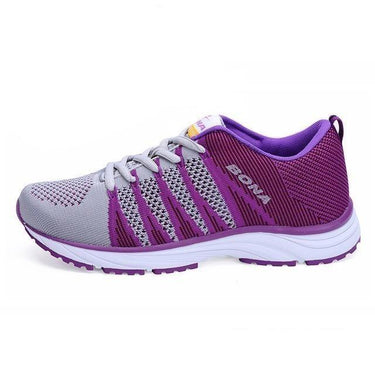 Typical Style Women's Lace Up Mesh Running Shoes for Outdoor Walking - SolaceConnect.com