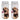 Unisex 1 Pair 3D Printed Funny Cosplay Happy Dog Short Socks  -  GeraldBlack.com
