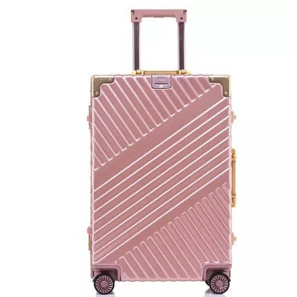 Unisex 20 24 26 29 Inch Aluminium Frame Business Trolley Suitcases  -  GeraldBlack.com
