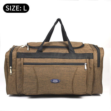 Unisex 70cm Oxford Waterproof Large Capacity Sports Travel Duffle Bags  -  GeraldBlack.com