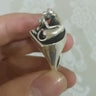 Unisex 925 Sterling Silver Customized Beauty and the Beast Vintage Ring  -  GeraldBlack.com