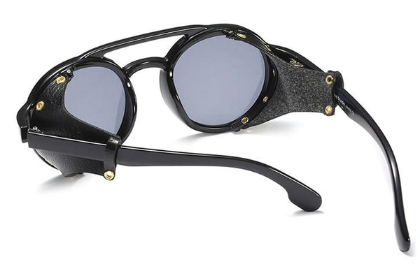 Unisex Acrylic Vintage Sunglasses with UV400 Lenses in Retro Style - SolaceConnect.com