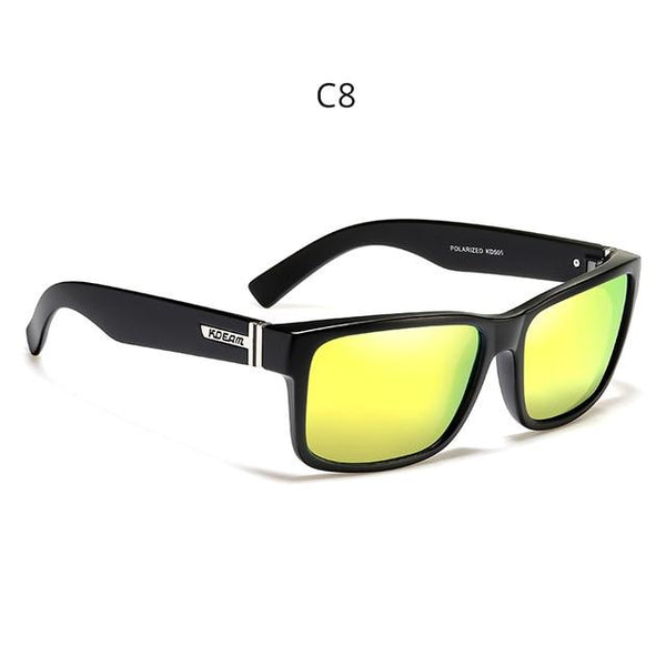 Unisex Baseball Driving Polarized Sports UV Protection Square Sunglasses - SolaceConnect.com