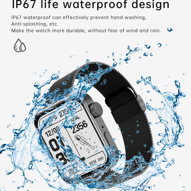 Unisex Bluetooth Call Blood Pressure Sleep Monitoring Smart Watch  -  GeraldBlack.com